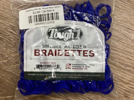 Braiding Bands, Royal Blue 500CT Online Hot Sale