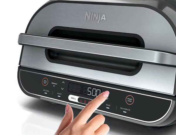 Ninja Foodi XL 5-in-1 Indoor Grill with 4-Quart Air Fryer Online Sale