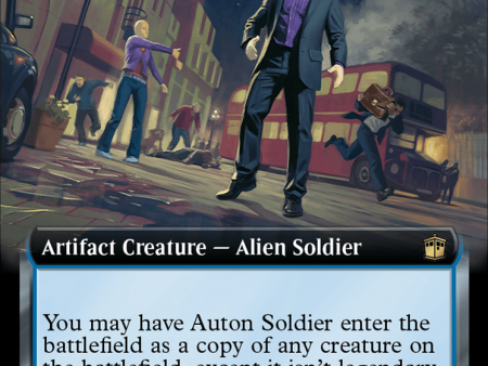 Auton Soldier (Extended Art) [Doctor Who] Hot on Sale