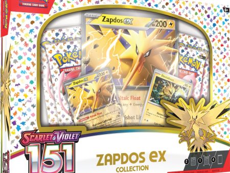 Scarlet & Violet: 151 - Zapdos ex Box For Discount