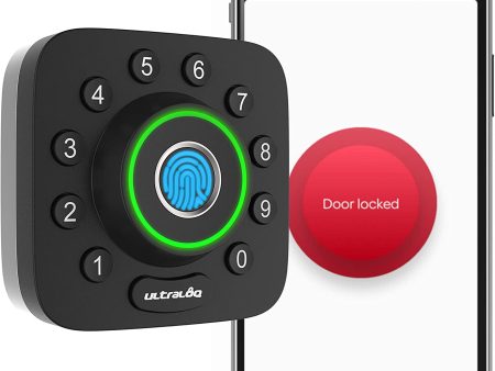 Ultraloq U-Bolt-Pro Bluetooth Enabled Fingerprint and Keypad Smart Deadbolt For Cheap