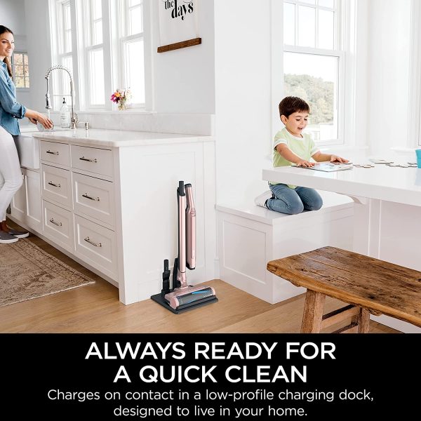 Shark Wandvac Ultra-Lightweight Powerful Cordless Stick Vacuum, Mauve Online now