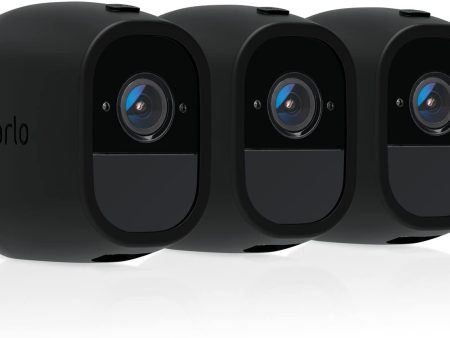 Arlo Set of 3 Skins for Arlo Pro and Pro 2, Black For Discount