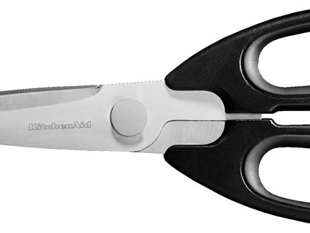 KitchenAid 4  Classic Forged Series All Purpose Kitchen Shears, Onyx Black For Sale