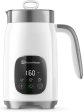 Maestri House 14oz Smart Adjustable Temperature & Thickness Control for Lattes, Cappuccinos, and Mochas Integrated Milk Frother White Hot on Sale