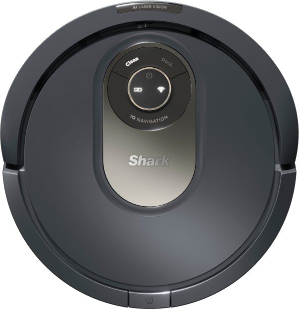 Shark LIDAR Navigation, Self-Cleaning Brushroll, Home Mapping, Perfect for Pet Hair, Works with Alexa, Wi-Fi Connected AI Robot Vacuum, Gray Sale