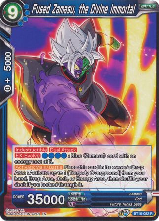 Fused Zamasu, the Divine Immortal (BT10-052) [Rise of the Unison Warrior 2nd Edition] Supply