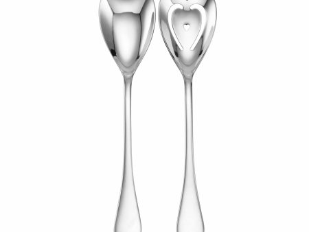 Towle Irresistible 18.0 Stainless Steel 2 Piece Serving Set Fashion