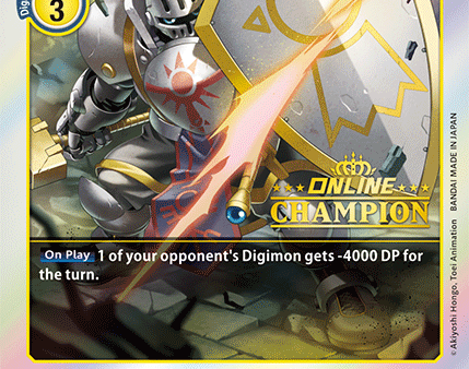 Knightmon [BT5-042] (Online Champion) [Battle of Omni Promos] Fashion